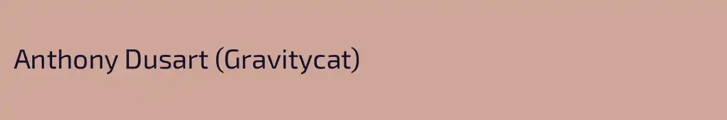 Anthony Dusart (Gravitycat)